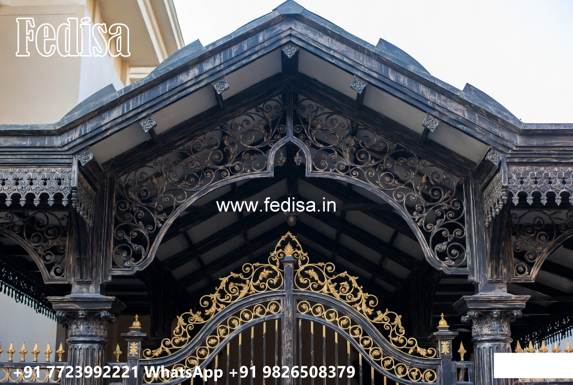 Elegant Luxury Car Parking Shed Design for Homes No-2644