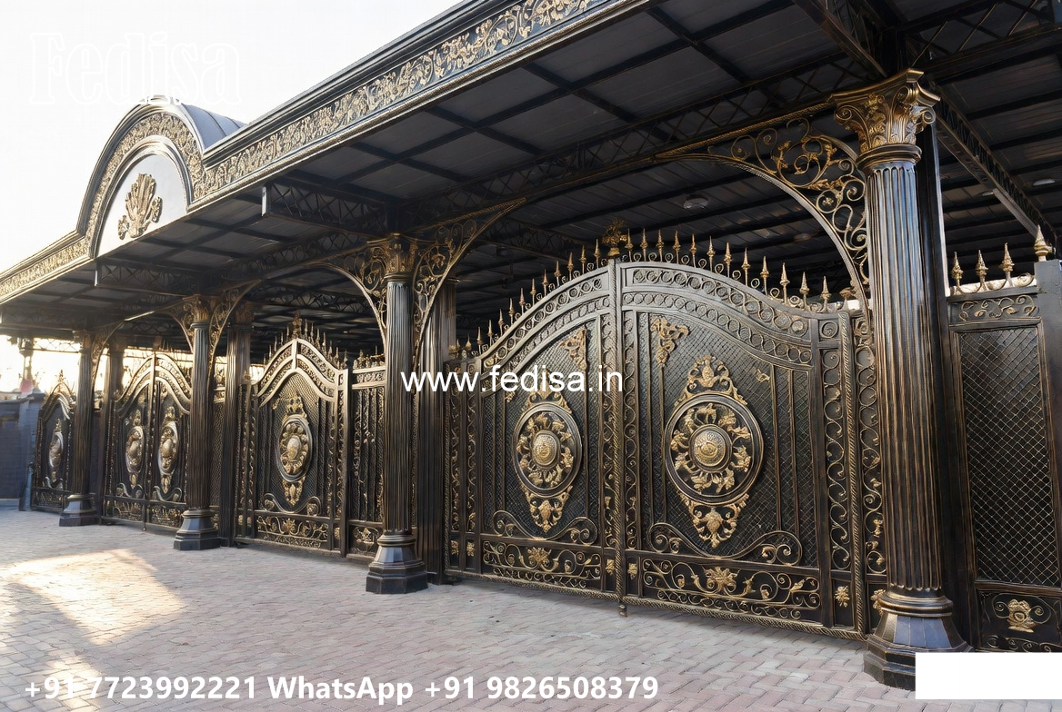 Modern Luxury Car Parking Shed Design for Large Homes No-2688