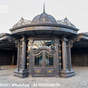 Stylish Luxury Car Parking Shed Design with Modern Touch No-2713
