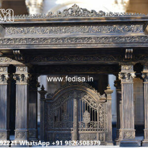 Modern Luxury Car Parking Shed Design with Decorative Roof No-2718