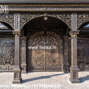Luxury Car Parking Shed Design with Modern Structural Beauty No-2722