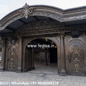 Luxury Car Parking Shed Design with Attractive Exterior Layout No-2727