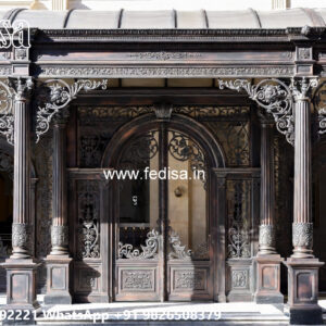 Luxury Car Parking Shed Design with Decorative Outdoor Style No-2730
