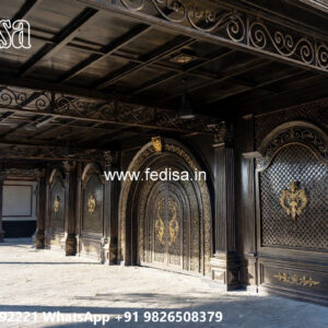 Luxury Car Parking Shed Design with Elegant Covered Parking No-2751