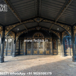 Luxury Car Parking Shed Design with Premium Architectural Touch No-2777