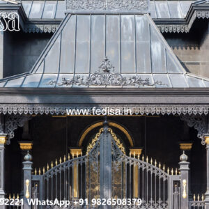Stylish Luxury Car Parking Shed Design with Elegant Roofing No-2792