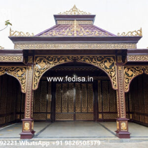 Luxury Car Parking Shed Design with Elegant Outdoor Roofing No-2800