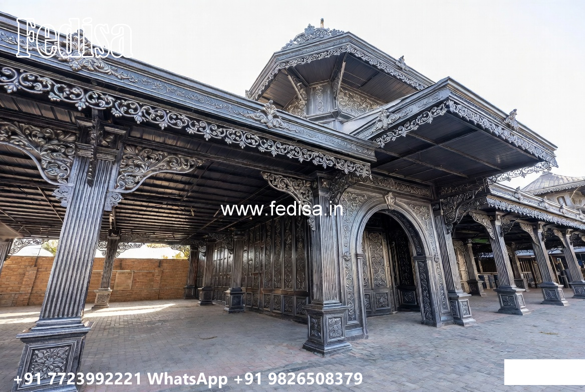 Stylish Luxury Car Parking Shed Design with Attractive Roof No-2813
