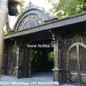 Modern Iron Car Parking Shed Design Concepts No-2843