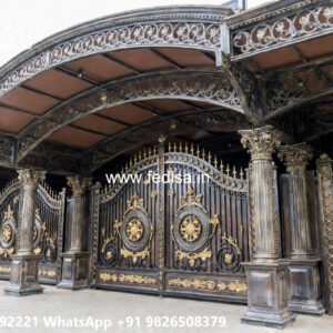 Iron Car Parking Shed Design with Elegant Structure No-2855