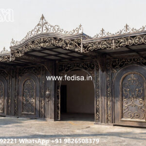 Iron Car Parking Shed Design with Waterproof Roofing No-2860