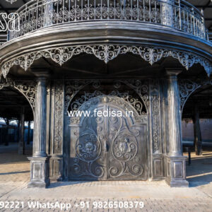 Modern Covered Iron Car Parking Shed Design No-2861