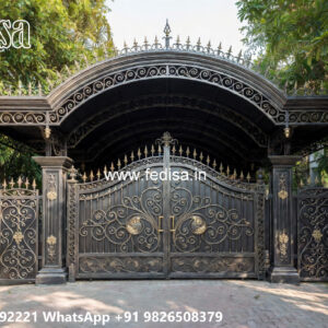 Modern Iron Car Parking Shed Design with Spacious Layout No-2878