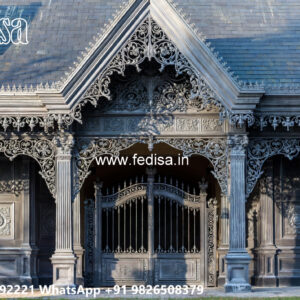 Iron Car Parking Shed Design for Premium Residential Projects No-2904
