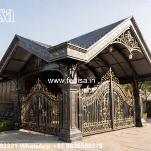 Traditional Classic Car Parking Shed Design Inspirations No-2923