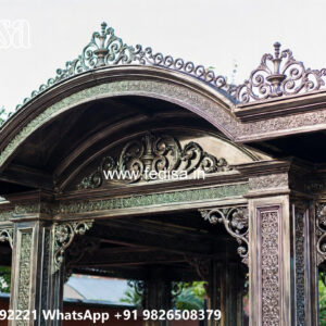 Stylish Classic Car Parking Shed Design with Elegant Lighting No-2964