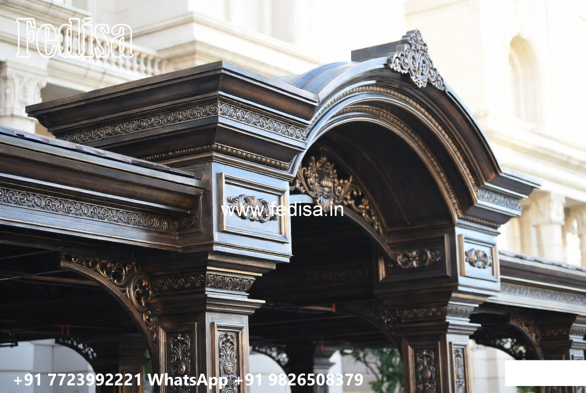 Classic Car Parking Shed Design with Beautiful Contemporary Touch No-2994