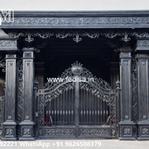 Royal Classic Car Parking Shed Design with Stylish Roof Patterns No-3036