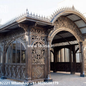 Stylish Classic Car Parking Shed Design with Elegant Exterior Finish No-3041
