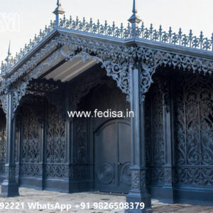 Classic Car Parking Shed Design with Decorative Structural Beauty No-3043