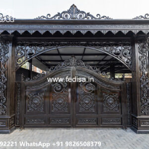 Elegant Classic Car Parking Shed Design with Attractive Roof Concepts No-3053