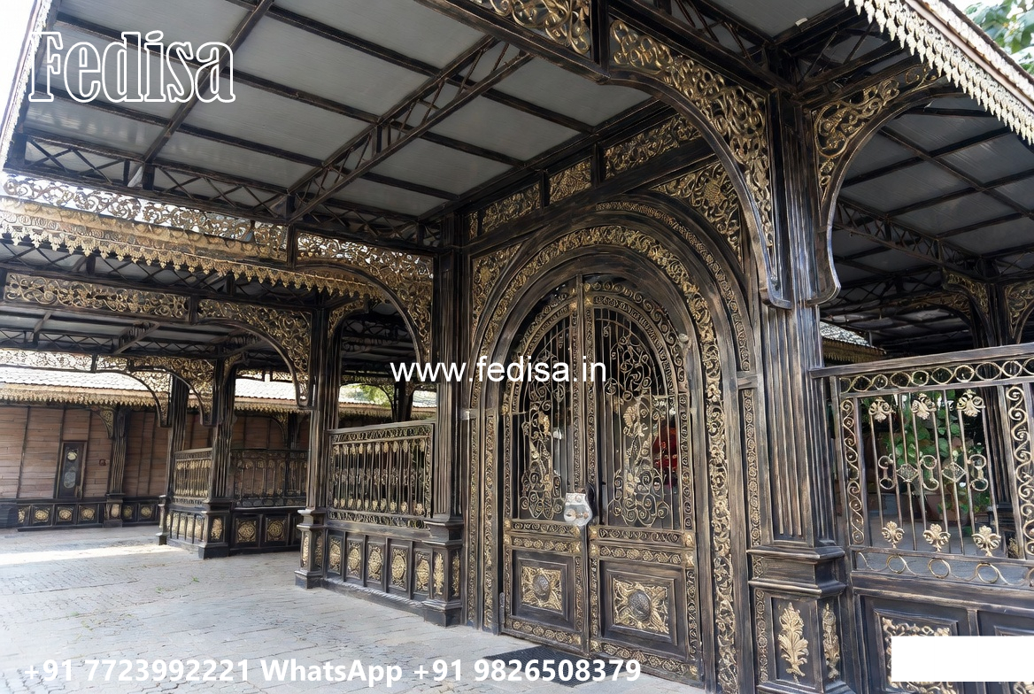 Elegant Classic Car Parking Shed Design with Outdoor Luxury Appeal No-3066