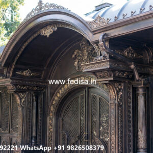 Attractive Classic Car Parking Shed Design with Traditional Roof No-3084