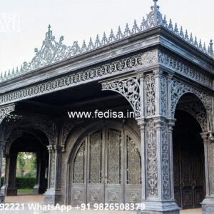 Modern Classic Car Parking Shed Design with Traditional Luxury Touch No-3096