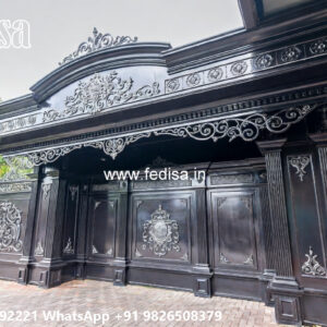 Stylish Classic Car Parking Shed Design with Elegant Outdoor Structure No-3098