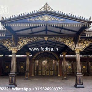 Classic Car Parking Shed Design with Attractive Architectural Beauty No-3101