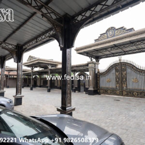 Premium Classic Car Parking Shed Design with Outdoor Elegance No-3102