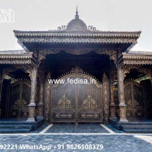 Luxury Car Parking Shed Design for Contemporary Villas No-3180