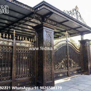 Contemporary Car Parking Shed Design for Modern Villas No-3213