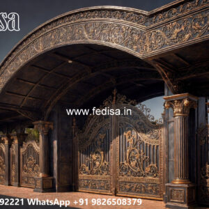 Modern Car Parking Shed Design with Stylish Framework No-3228
