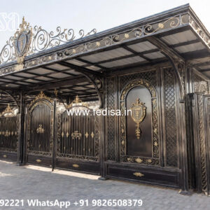 Stylish Car Parking Shed Design with Elegant Outdoor Finish No-3329