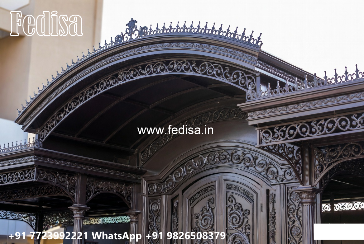 Luxury Car Parking Shed Design with Contemporary Structural Style No-3347