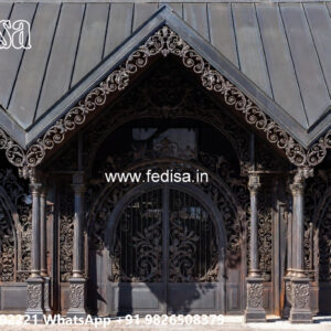Luxury Car Parking Shed Design with Premium Structural Layout No-3380