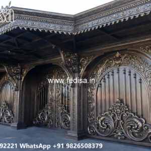 Elegant Car Parking Shed Design with Premium Outdoor Layout No-3386