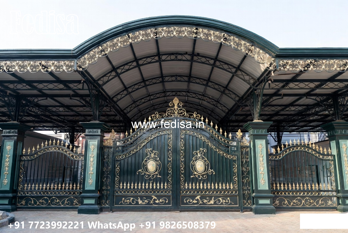 Car Parking Shed Design with Modern Structural Appeal No-3390