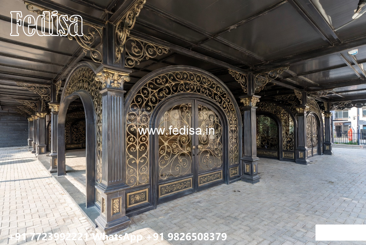 Modern Car Parking Shed Design for Elegant Residential Spaces No-3392