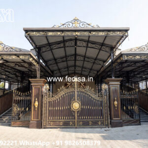Modern Car Parking Shed Design with Beautiful Structural Layout No-3400