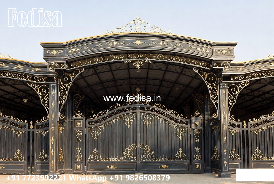 Elegant Luxury Car Parking Shed Design for Homes No-3424