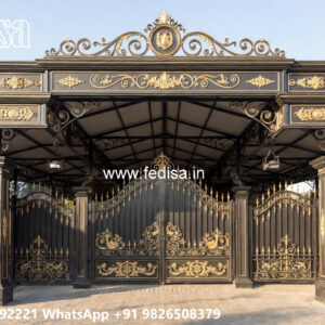 Luxury Car Parking Shed Design with Steel Structure No-3431