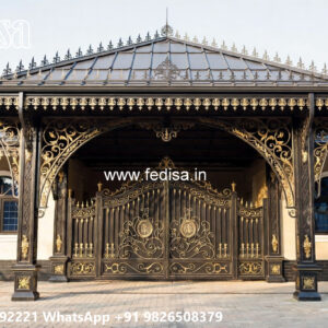 Modern Luxury Car Parking Shed Design with Elegant Roof No-3479