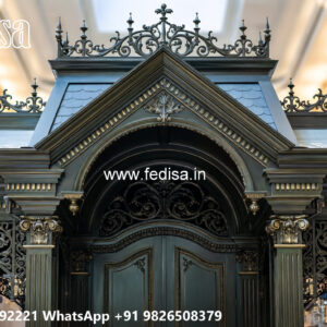 Luxury Car Parking Shed Design with Stylish Exterior Finish No-3483