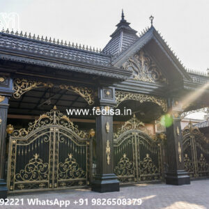 Luxury Car Parking Shed Design with Attractive Architecture No-3497