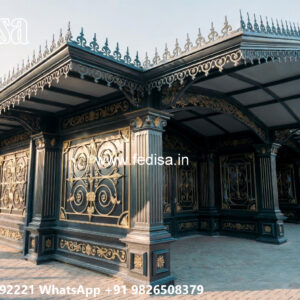 Luxury Car Parking Shed Design with Modern Structural Beauty No-3502
