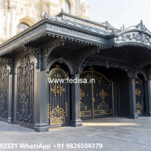 Luxury Car Parking Shed Design with Contemporary Support Design No-3505