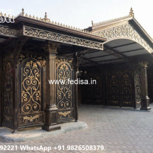 Luxury Car Parking Shed Design with Spacious Covered Area No-3512