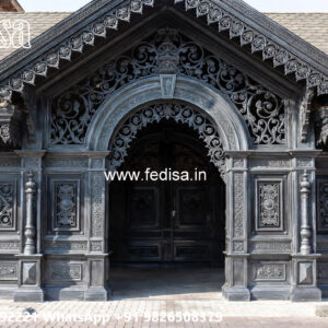 Luxury Car Parking Shed Design with Elegant Front Appeal No-3514